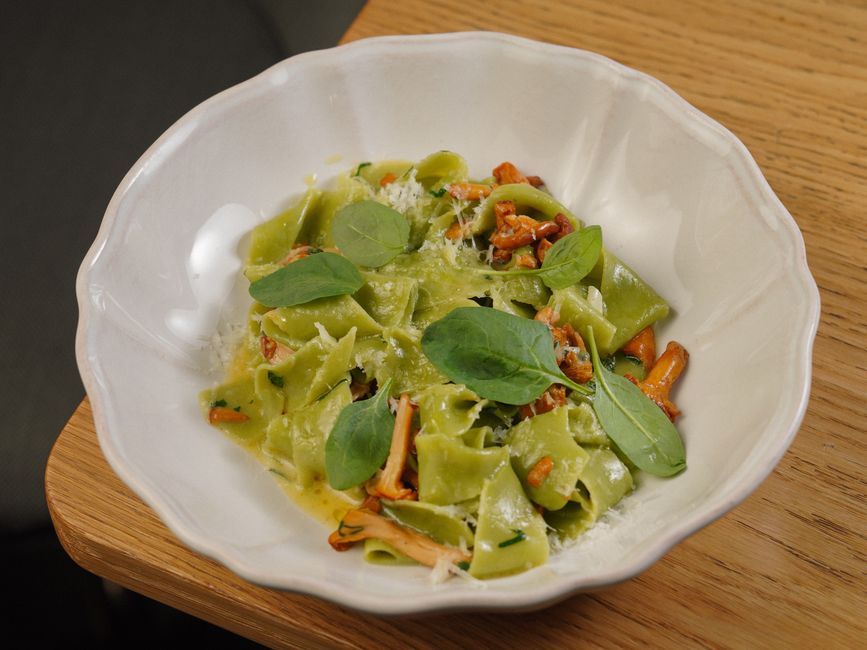 Frische hausgemachte Pasta